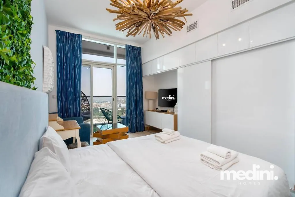 아파트 Studio One - Dubai Marina - Pool, Sauna, Hammam And Gym